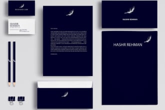 design unique business card and stationery