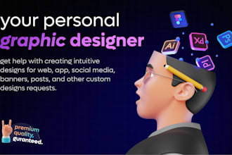 be your personal all in one graphic designer