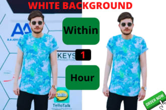 white background 25 images within 1 hour