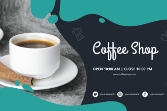 design high quality shopify banner for your store