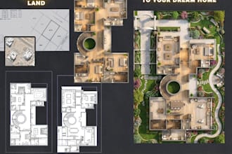 design your home from empty land to real accurate scaled 2d plan