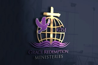 design modern and unique church religious or ministry logo