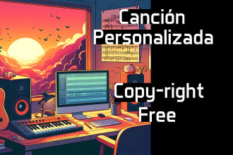 write your songs in spanish or english with full arrangement