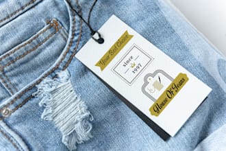design clothing labels and hangtags