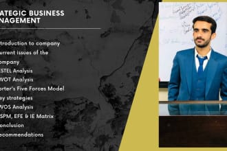 assist you in the strategic business management tasks