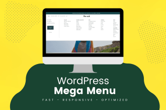 build wordpress mega menu for wordpress website menu