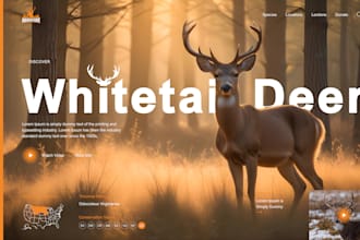 make figma website design mockup wordpress landing page homepage ui ux design