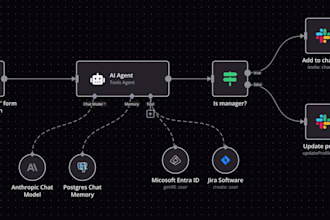 create workflow and agentic ai using n8n