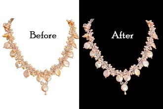 do clipping path and retouch jewelry images