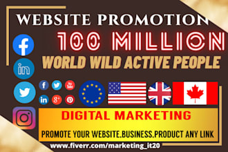 do advertise your website, business, product, or any website promotion