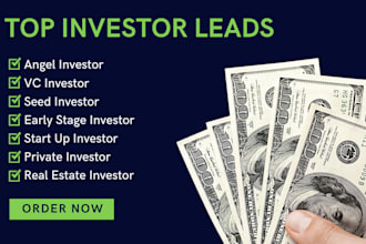 provide USA investor leads with a valid contact list
