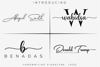 design scripted, cursive, handwriting, handwritten logo