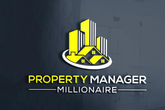 design a luxury real estate logo with complete branding