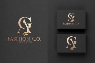 design fashion cosmetic beauty and clothing brand logo