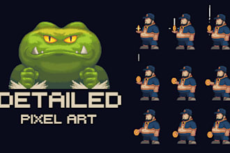 create character animation pixel art