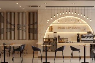 design 3d interior and exterior with sketchup, 3d max, vray