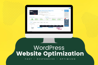 do wordpress website speed optimization with gtmetrix