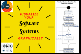 draw uml use case class and state diagram