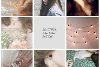 make you a moodboard for your character or story