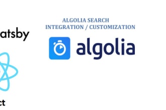setup algolia search in gatsby and react js sites