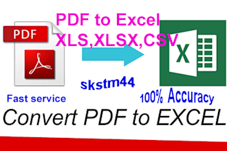 do convert PDF to word or excel