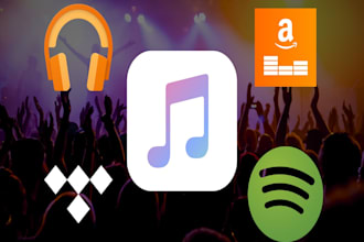 do massive itune, deezer, pandora music promotion to USA listeners