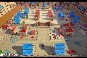 do professional game level design in unreal engine