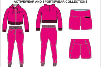 design your activewear,sportswear and fitness collection