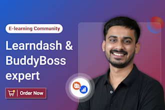 build a wordpress lms on learndash and buddyboss theme