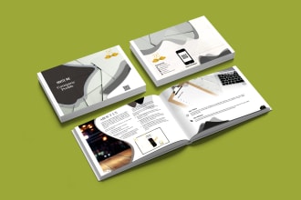 professionally  write and design company profile brochure