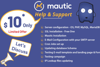 install and configure your mautic