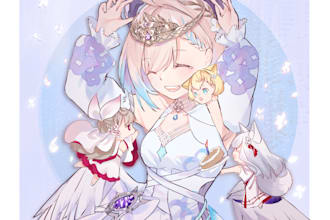 draw beautiful picture in anime style