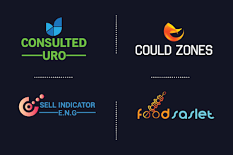 do modern, minimalist, custom logo design