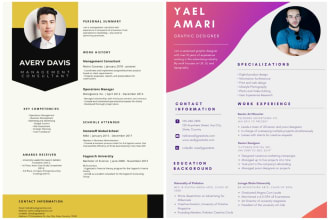 design professional resume, CV writing within 24 hrs