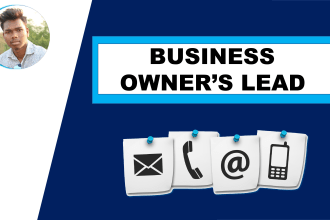 do business owner email list, phone, contact info for business