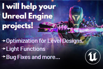 help and optimize your unreal engine game project