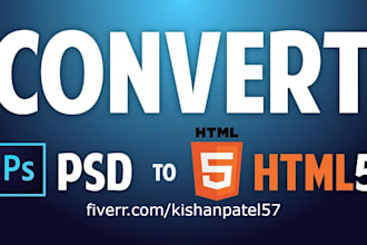 convert PSD to HTML with CSS