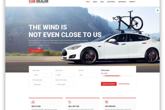 make car dealership website