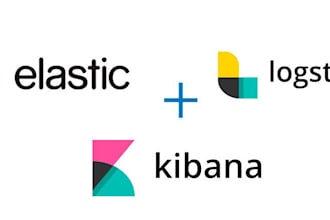 do any elasticsearch, logstash, beats and kibana task