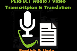 do english and urdu transcription and translation