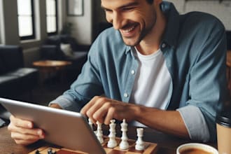 play training chess games online with personalized analysis