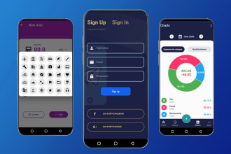 create flutter ui and flutter firebase apps