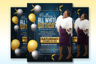 design your birthday flyer