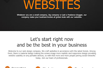 setup wordpress, woocommerce and complete website
