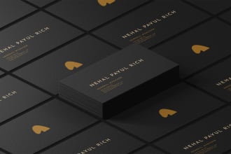 design a modern, professional business card