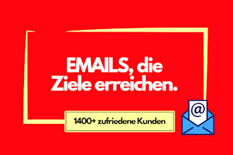 write emails in german that reach your goals
