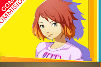 draw you in persona social link character game style
