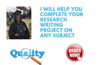 research and write finance,accounting, and economics reports