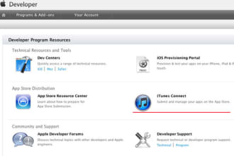 upload your iphone app to apple app store or  itunes store