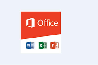 create or edit microsoft word ,microsoft excel for you